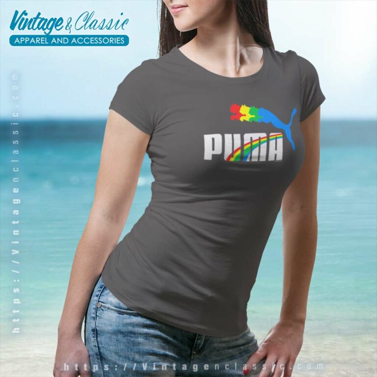 Puma Fix Rainbow Women TShirt Puma Fix Rainbow Women TShirt