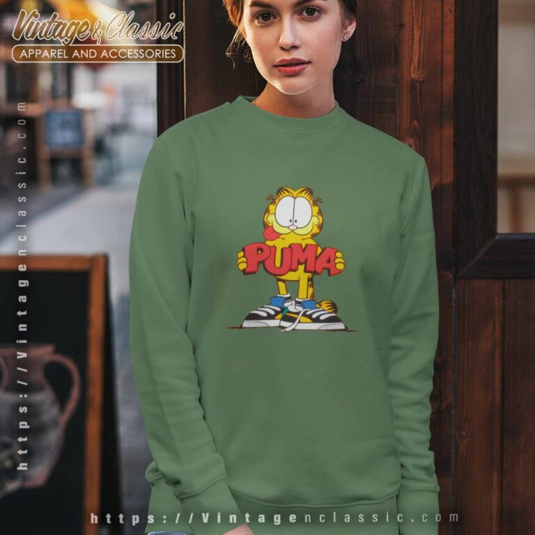 Puma Garfield Graphic Shirts Sweatshirt Puma Garfield Graphic Shirts Sweatshirt