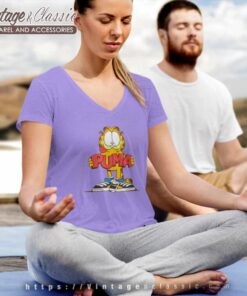 Puma Garfield Graphic Shirts V Neck TShirt