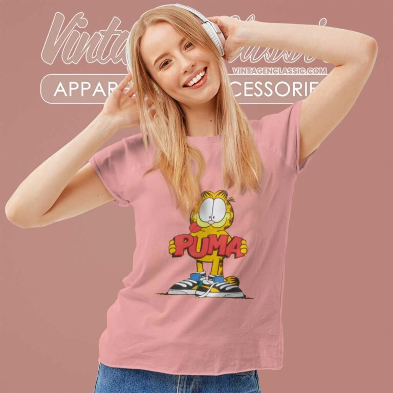 Puma Garfield Graphic Shirts Women TShirt Puma Garfield Graphic Shirts Women TShirt