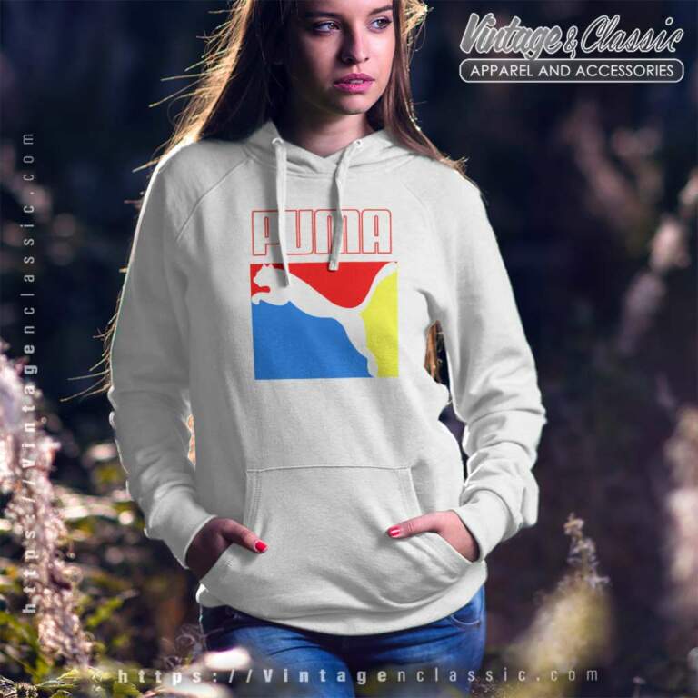 Puma Graphic Box Logo Hoodie Puma Graphic Box Logo Hoodie