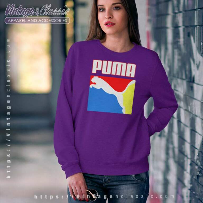 Puma Graphic Box Logo Sweatshirt Puma Graphic Box Logo Sweatshirt