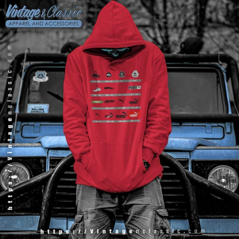 Puma Logo History Hoodie Puma Logo History Hoodie