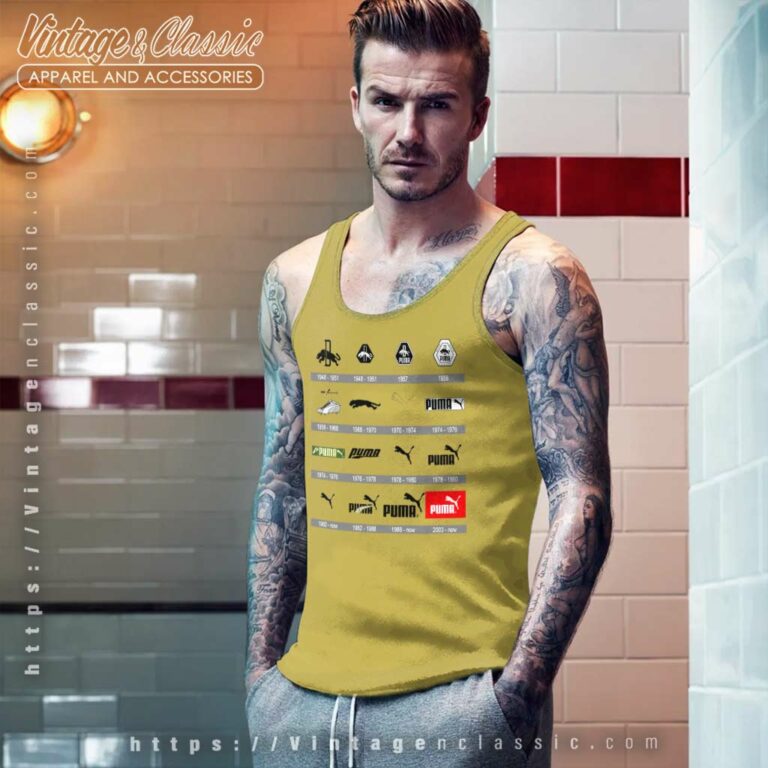 Puma Logo History Tank Top Racerback Puma Logo History Tank Top Racerback