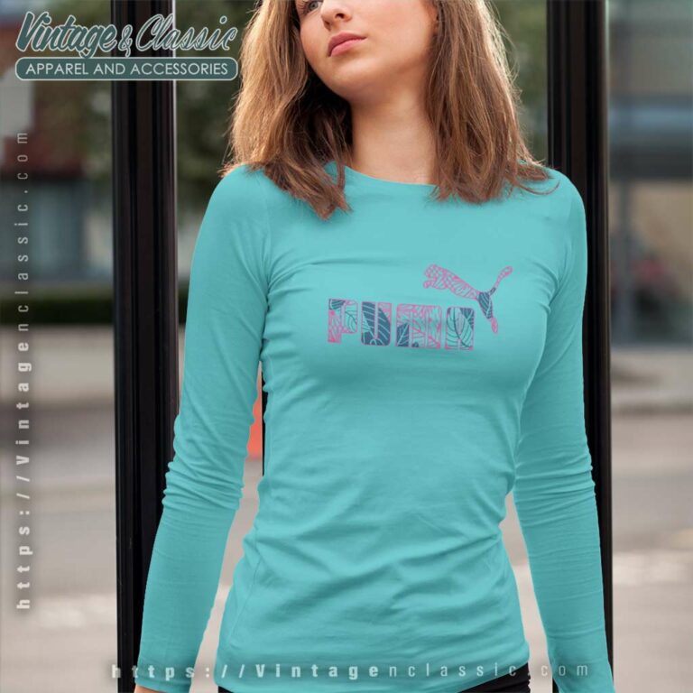 Puma Logo Marcas Long Sleeve Tee Puma Logo Marcas Long Sleeve Tee