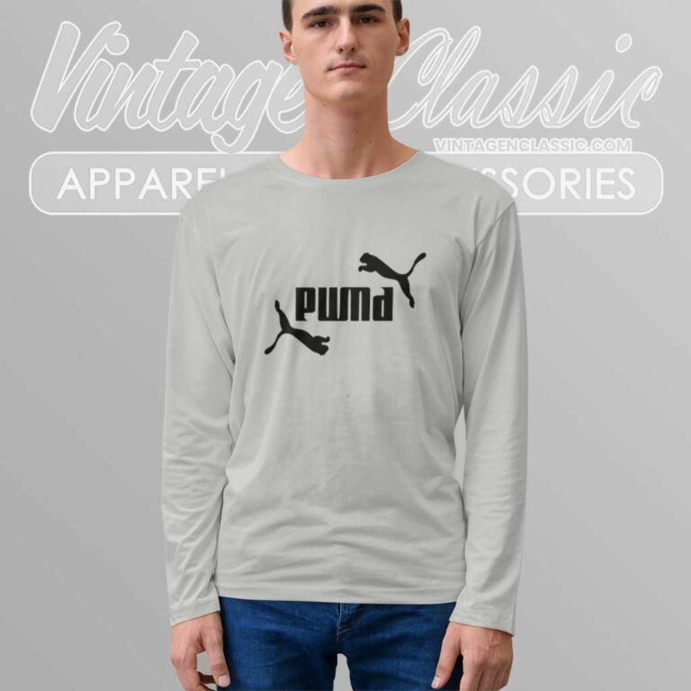 Puma Logo Rosavecina Long Sleeve Tee Puma Logo Rosavecina Long Sleeve Tee