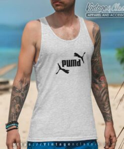 Puma Logo Rosavecina Tank Top Racerback