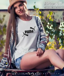 Puma Logo Rosavecina Women TShirt