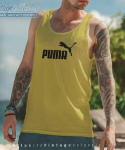 Puma Logo Tank Top Racerback
