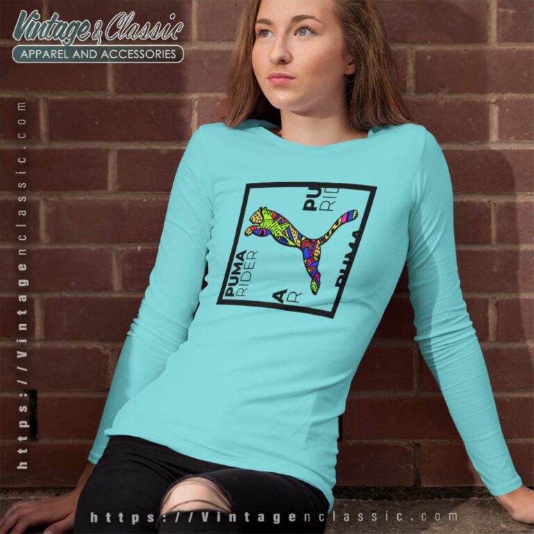 Puma Rider Logo Long Sleeve Tee Puma Rider Logo Long Sleeve Tee