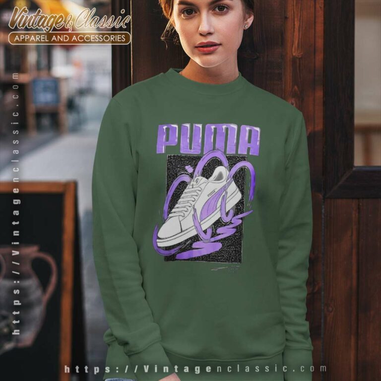 Puma Sneaker Graphic Shirt Sweatshirt Puma Sneaker Graphic Shirt Sweatshirt