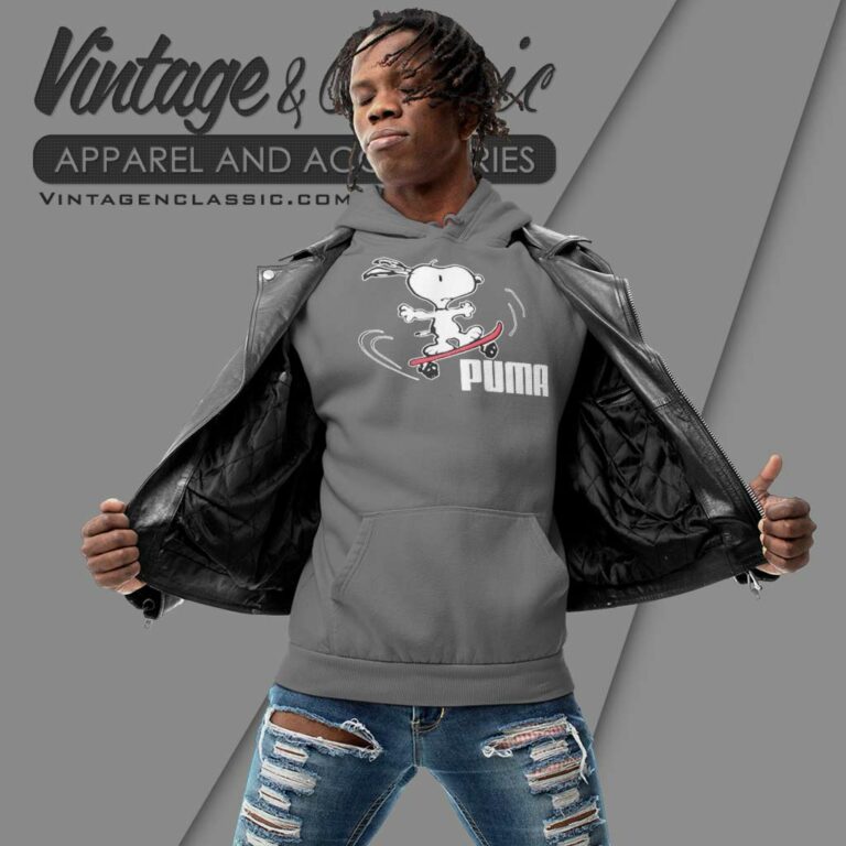Puma Snoopy Slide Shirt Hoodie Puma Snoopy Slide Shirt Hoodie