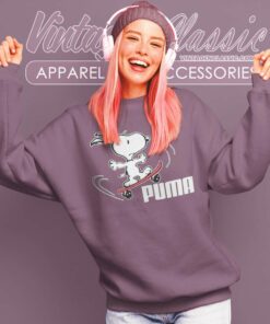 Puma Snoopy Slide Shirt Sweatshirt