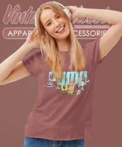 Puma Spongebob Logo Shirts Women TShirt
