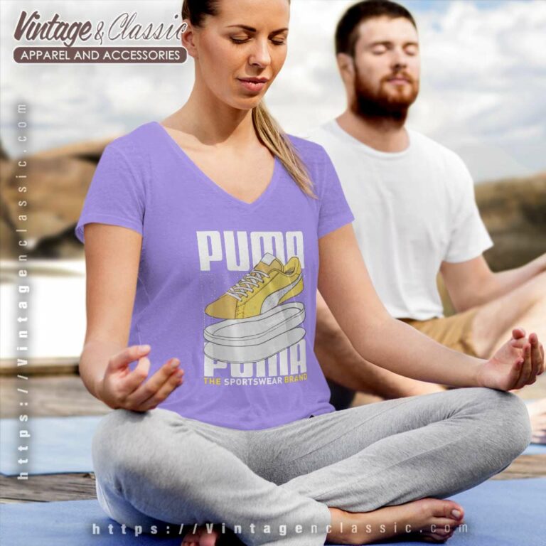 Puma The Sportswear Brand Shirt V Neck TShirt Puma The Sportswear Brand Shirt V Neck TShirt