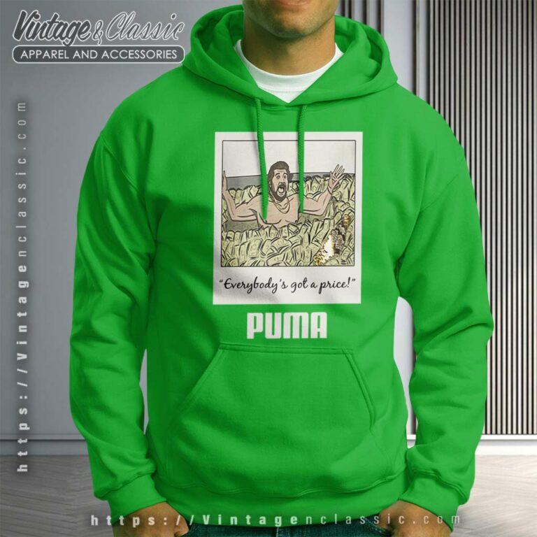 Puma Wwe Million Dollar Man Hoodie Puma Wwe Million Dollar Man Hoodie