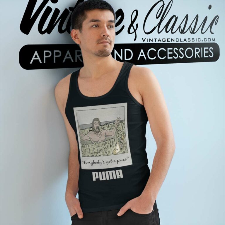 Puma Wwe Million Dollar Man Tank Top Racerback Puma Wwe Million Dollar Man Tank Top Racerback
