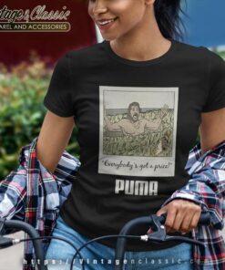 Puma Wwe Million Dollar Man Women TShirt