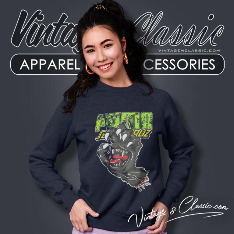 Puma X Santa Cruz Shirt Hand Lunch Sweatshirt Puma X Santa Cruz Shirt Hand Lunch Sweatshirt