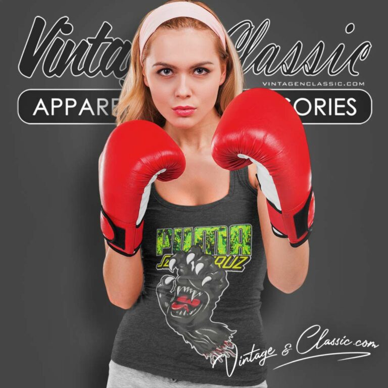 Puma X Santa Cruz Shirt Hand Lunch Tank Top Racerback Puma X Santa Cruz Shirt Hand Lunch Tank Top Racerback