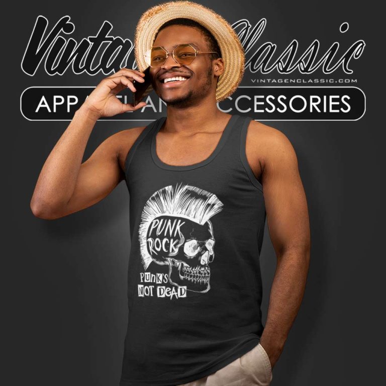 Punks Not Dead Punk Rock Tank Top Racerback Punks Not Dead Punk Rock Tank Top Racerback