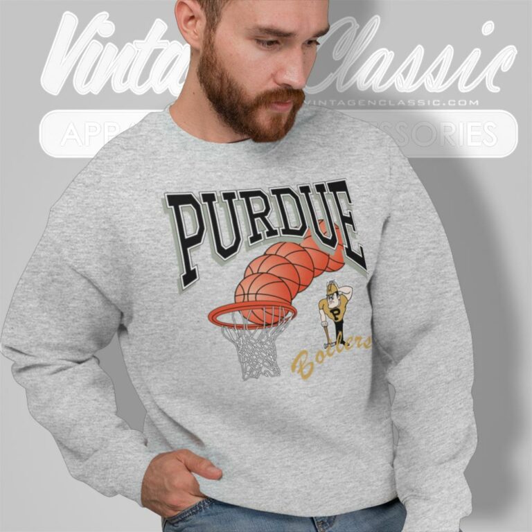Purdue University Boilermakers Basketball Sweatshirt Purdue University Boilermakers Basketball Sweatshirt