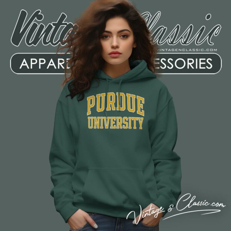 Purdue University Logo Hoodie Purdue University Logo Hoodie