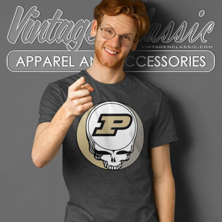 Purdue University West Lafayette Grateful Dead Steal Your Face T Shirt Purdue University West Lafayette Grateful Dead Steal Your Face T Shirt