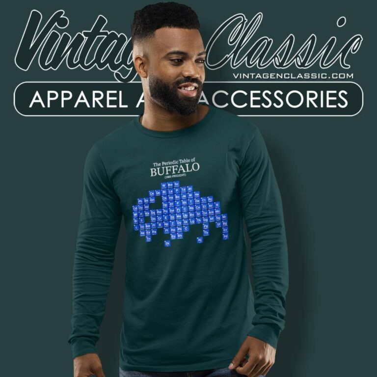 Purriodic Table Shirt Chemistry The Periodic Table Of Buffalo Long Sleeve Tee Purriodic Table Shirt Chemistry The Periodic Table Of Buffalo Long Sleeve Tee