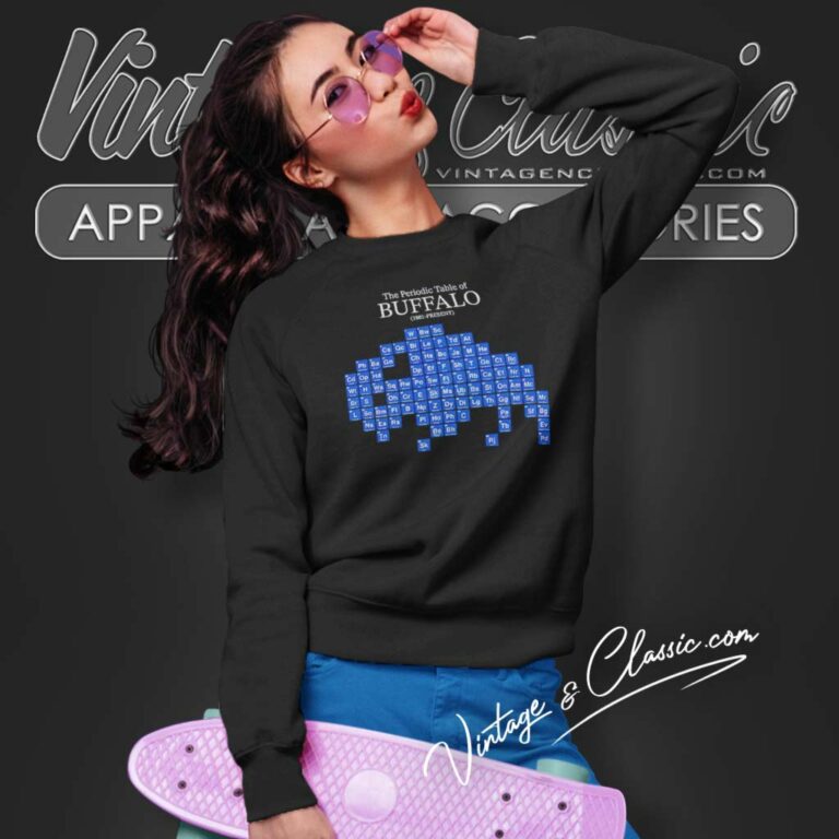 Purriodic Table Shirt Chemistry The Periodic Table Of Buffalo Sweatshirt Purriodic Table Shirt Chemistry The Periodic Table Of Buffalo Sweatshirt