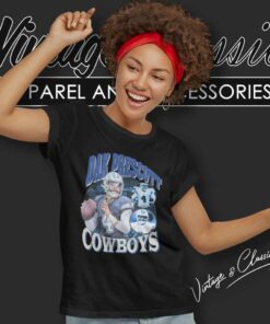 Qb Dak Prescott 4 Cowboys Women TShirt