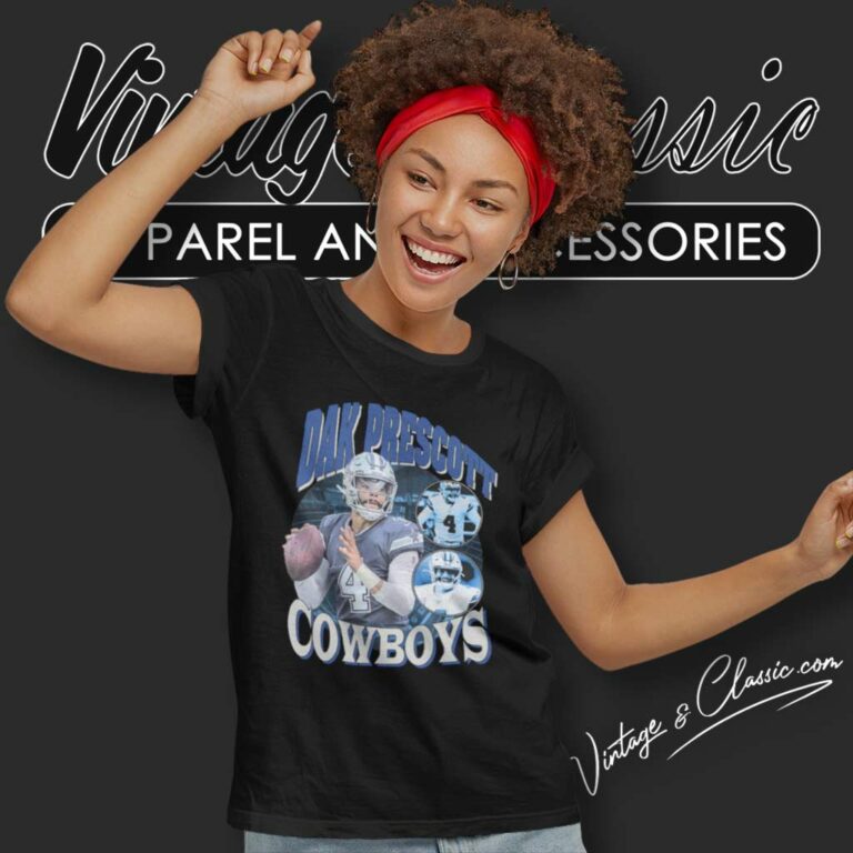 Qb Dak Prescott 4 Cowboys Women TShirt Qb Dak Prescott 4 Cowboys Women TShirt
