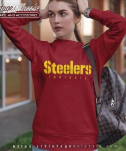 Qb Justin Fields Wear Pittsburgh Steelers Logo Shirt Sweatshirt