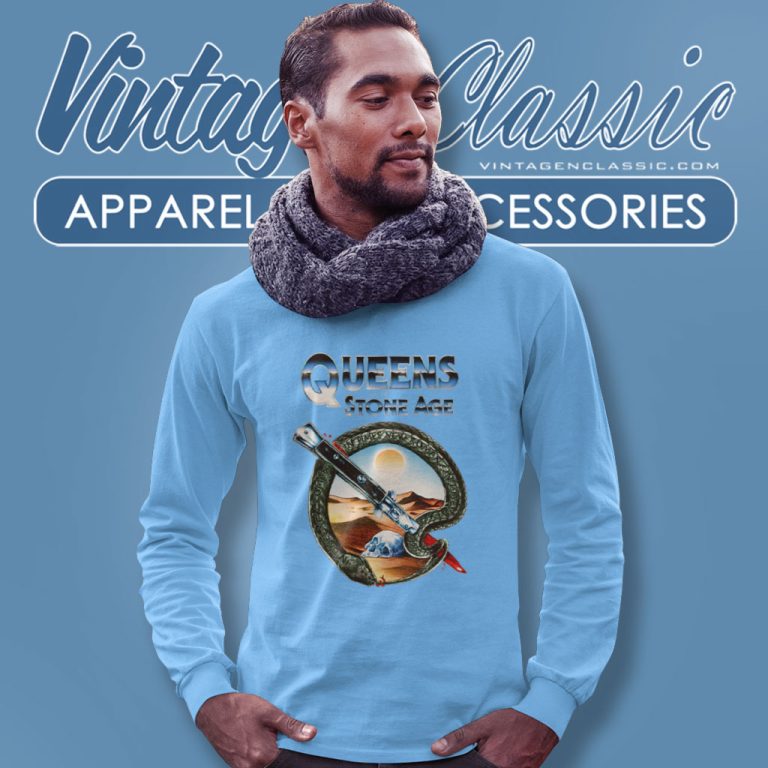 Qotsa Desert Skull Long Sleeve Tee Qotsa Desert Skull Long Sleeve Tee