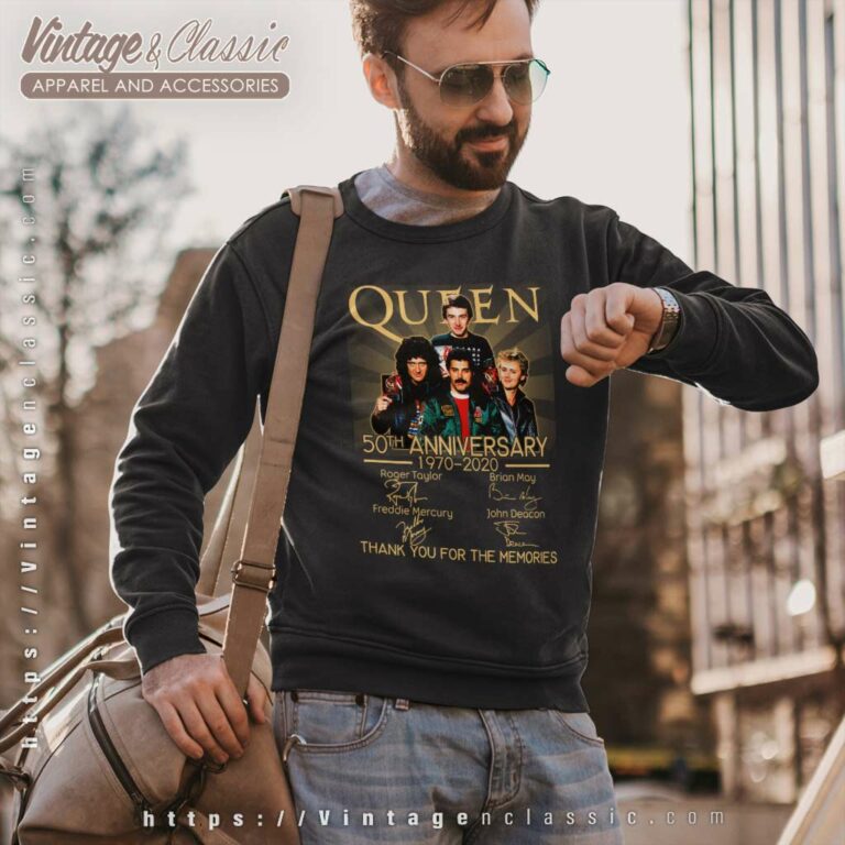 Queen 50th Anniversary Sweatshirt Queen 50th Anniversary Sweatshirt