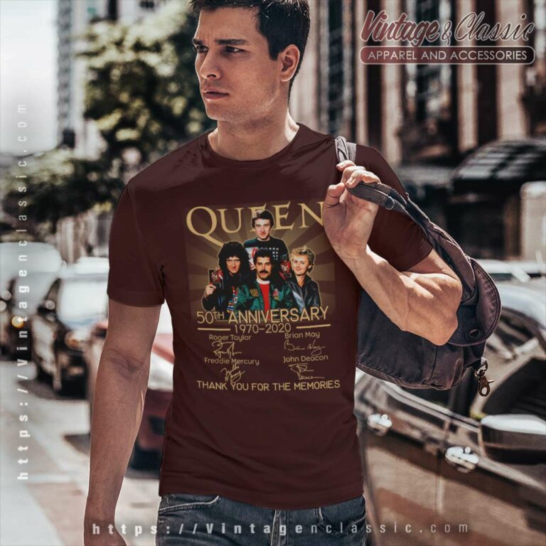 Queen 50th Anniversary T Shirt Queen 50th Anniversary T Shirt