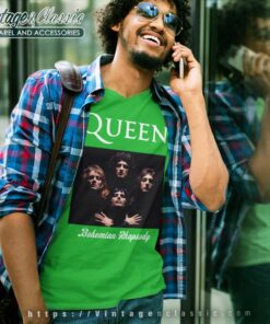 Queen Bohemian Rhapsody V Neck TShirt