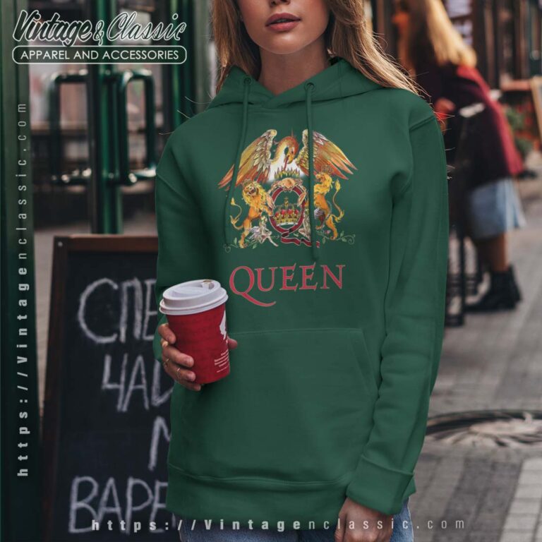 Queen Classic Crest Hoodie Queen Classic Crest Hoodie