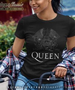 Queen Classic Crest Logo Shirt