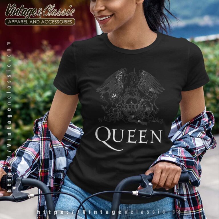 Queen Classic Crest Logo Shirt Queen Classic Crest Logo Shirt