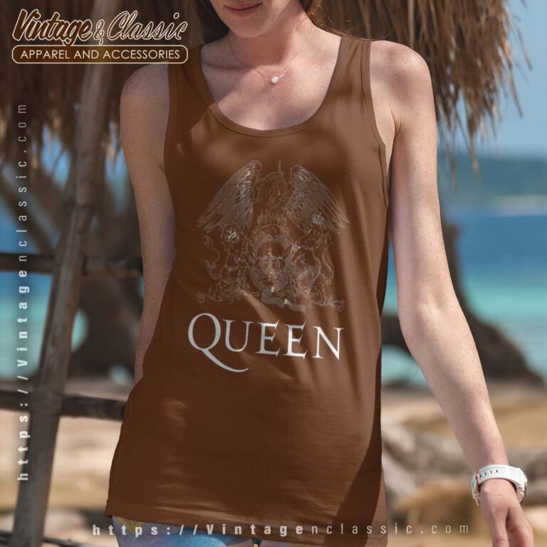 Queen Classic Crest Logo Tanktop Queen Classic Crest Logo Tanktop