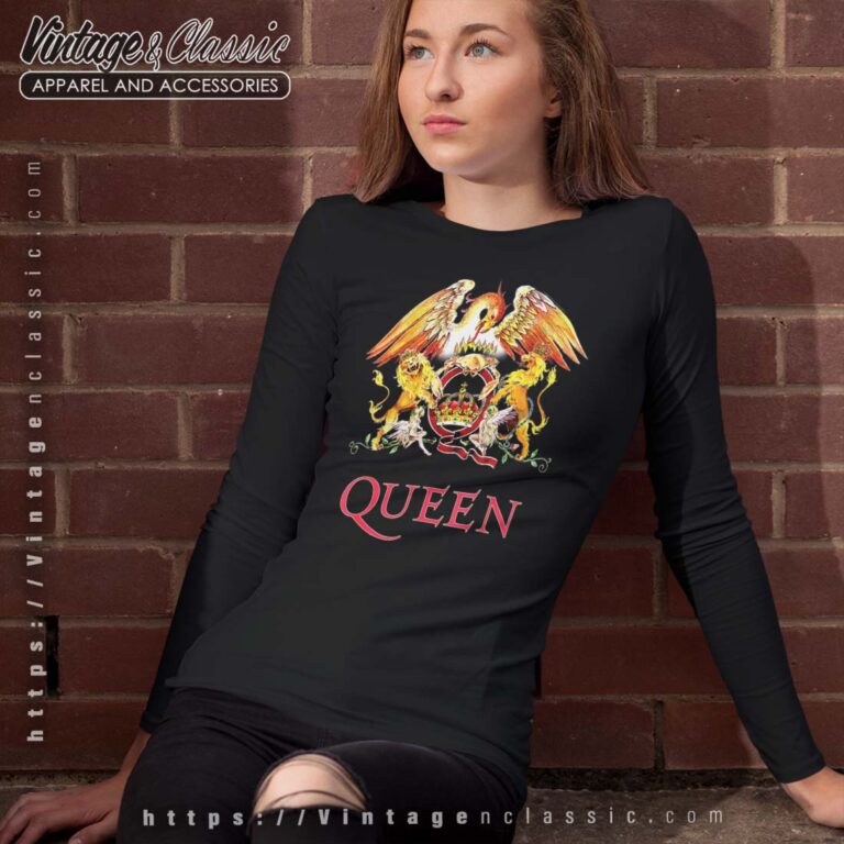 Queen Classic Crest Longsleeves Queen Classic Crest Longsleeves