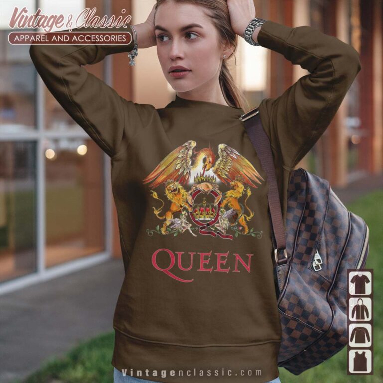Queen Classic Crest Sweatshirt Queen Classic Crest Sweatshirt