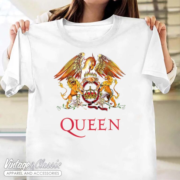 Queen Classic Crest Tshirt Queen Classic Crest Tshirt