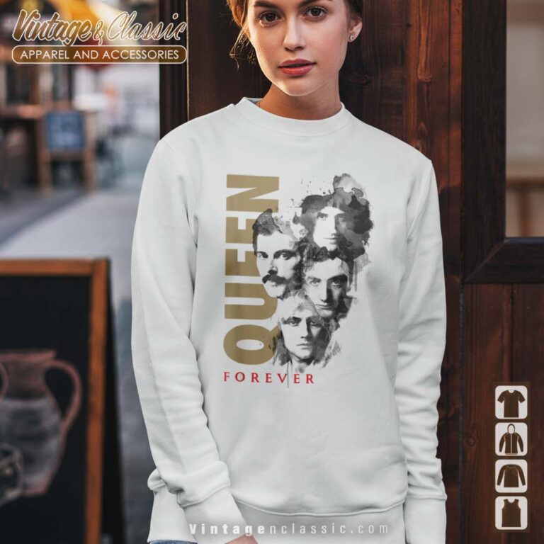 Queen Faces Ink Forever Sweatshirt Queen Faces Ink Forever Sweatshirt