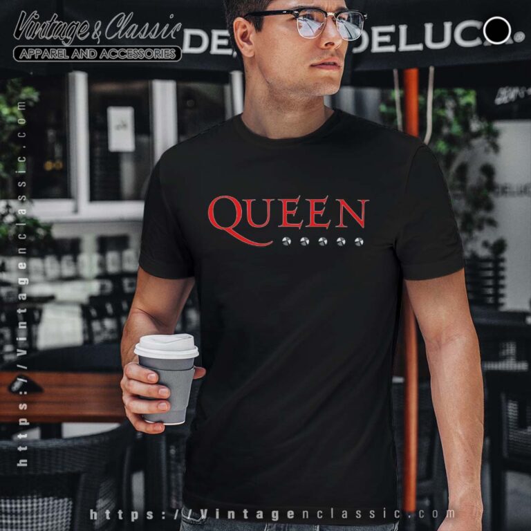 Queen Logo Stud Shirt Queen Logo Stud Shirt