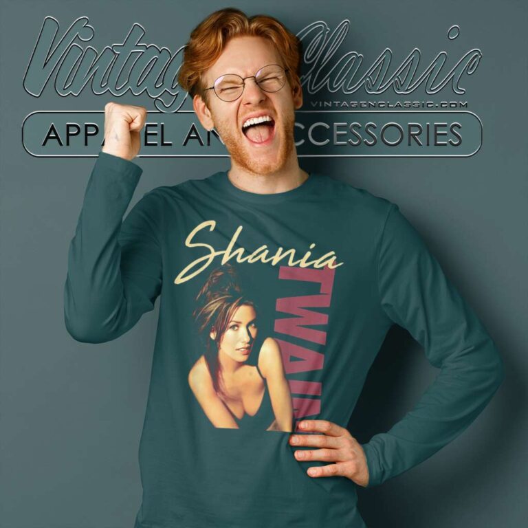Queen Of Me Tour 2023 Merch Shania Twain Official Long Sleeve Tee Queen Of Me Tour 2023 Merch Shania Twain Official Long Sleeve Tee
