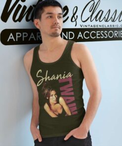 Queen Of Me Tour 2023 Merch Shania Twain Official Tank Top Racerback