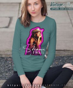 Queen Of Me Tour Shania Twain 2023 Long Sleeve Tee