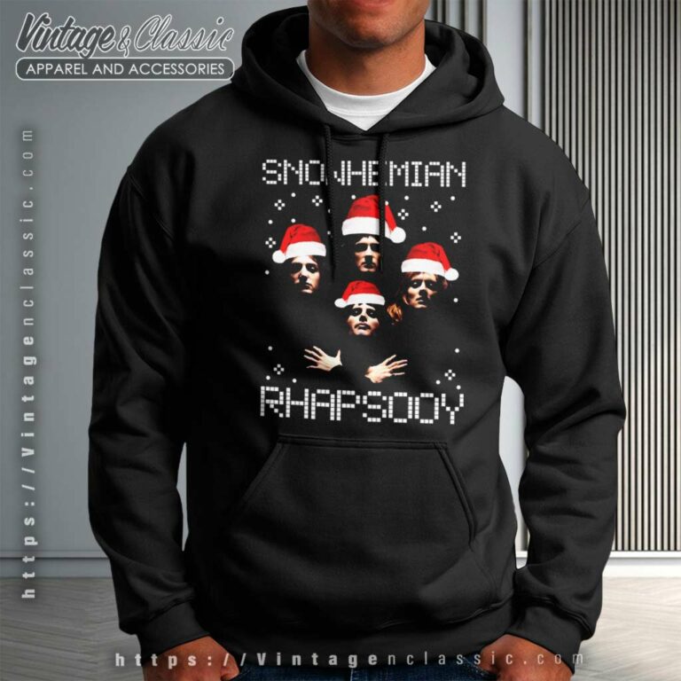 Queen Snowhemian Rhapsody Christmas Hoodie Queen Snowhemian Rhapsody Christmas Hoodie